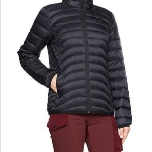 Marmot Aruna Down Puffer Jacket, BK, Wm’s LG, NWT
